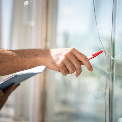 broken glass repair in Spring Hill, FL