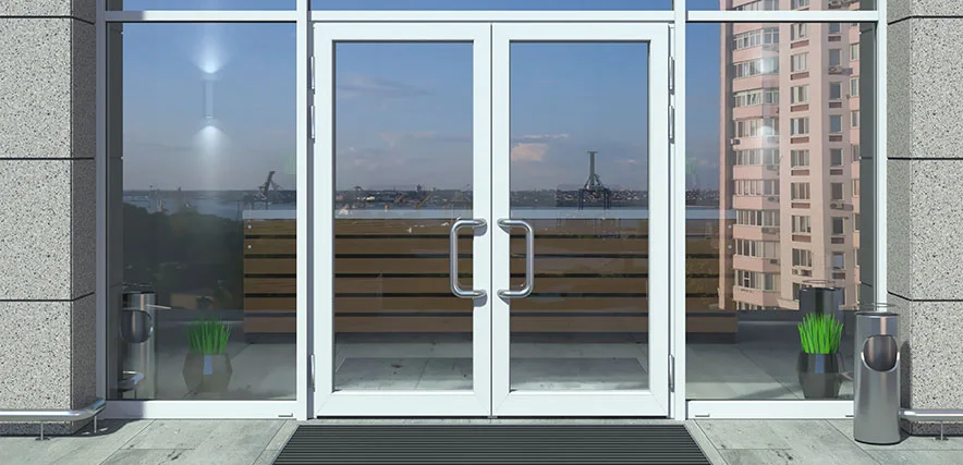 storefront glass repair in Spring Hill, FL